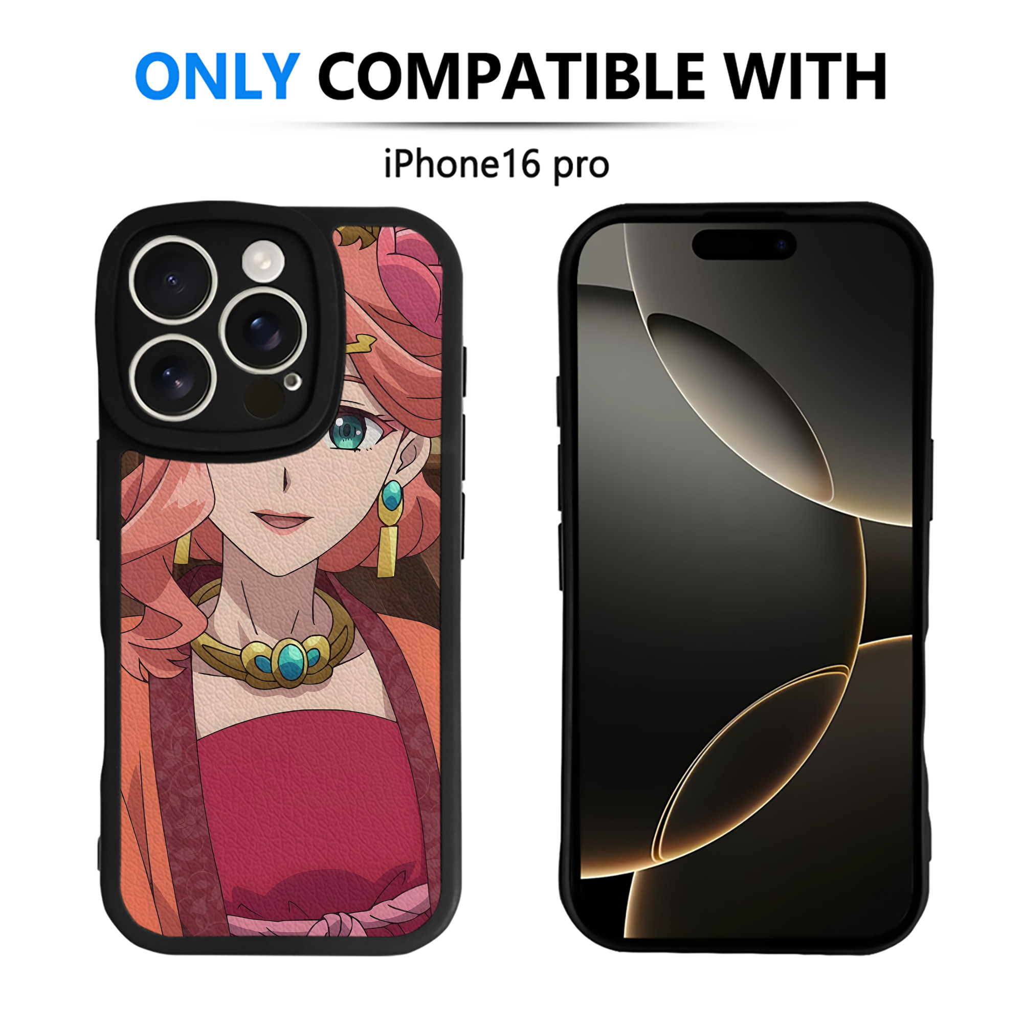 薬屋のひとりごと The Apothecary Diaries 【iPhone 16シリーズ対応】シリコンスマホケース（レザー調） 材質：シリコン